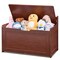 Kids Toy Storage Organizer and Bench Wooden Chest with Safety Hinge
